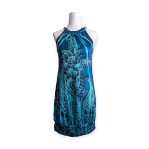 Amy Byer Y2K Mermaidcore Fairycore Halter Mini Dress